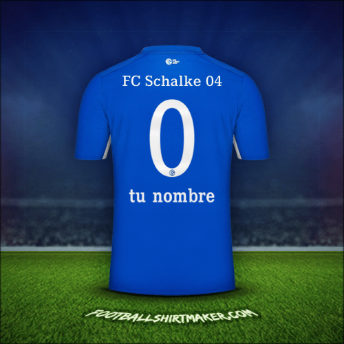 Camiseta Schalke 04 2021/2022 -  tu nombre - 0