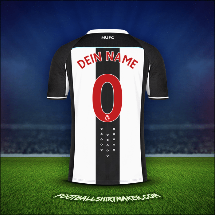 Trikot Newcastle United FC 2021/2022 -  dein name - 0