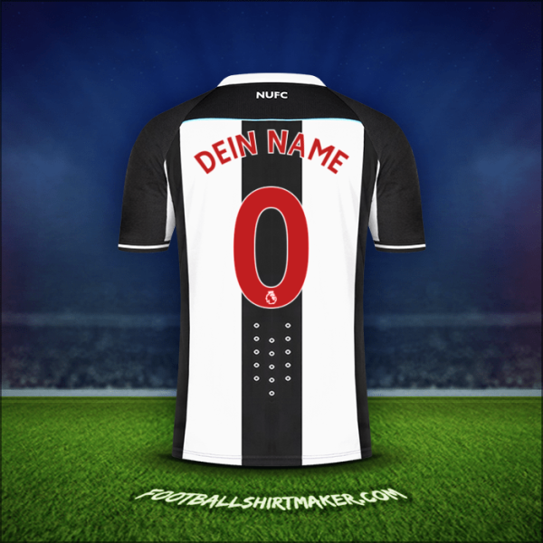 Trikot Newcastle United FC 2021/2022 -  dein name - 0