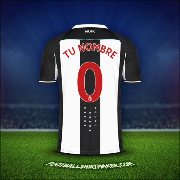 Camiseta Newcastle United FC 2021/2022 -  tu nombre - 0