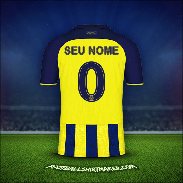Camisa Fenerbahce SK Cup 2021/2022 -  seu nome - 0