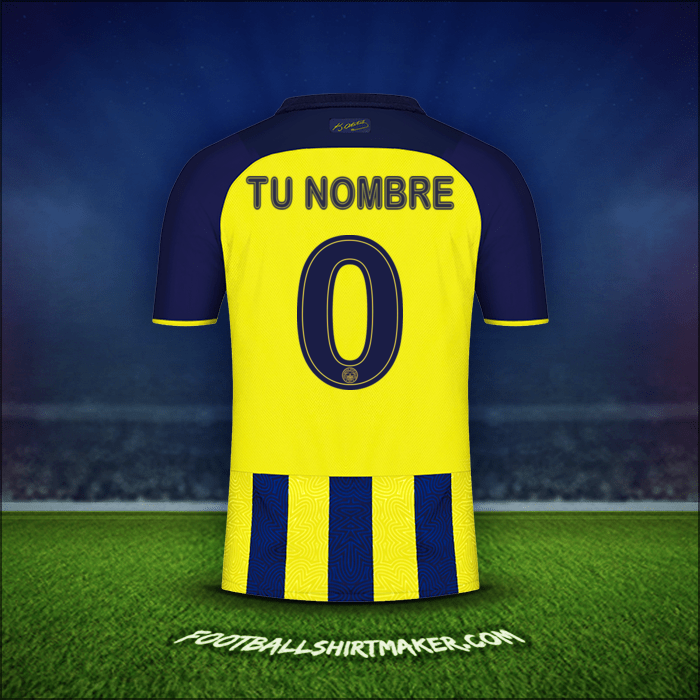 Jersey Fenerbahce SK Cup 2021/2022 -  tu nombre - 0