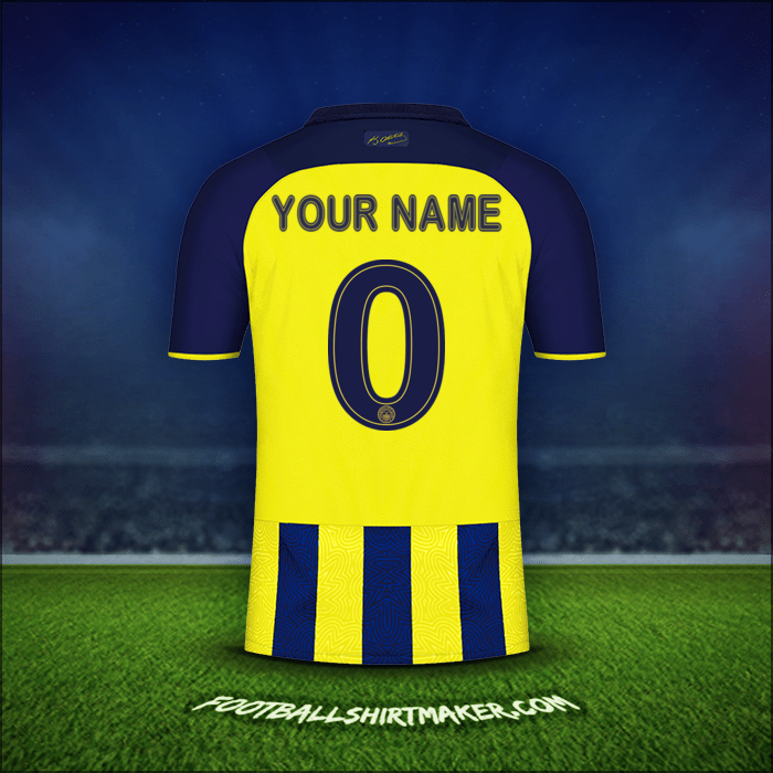 Shirt Fenerbahce SK Cup 2021/2022 -  your name - 0