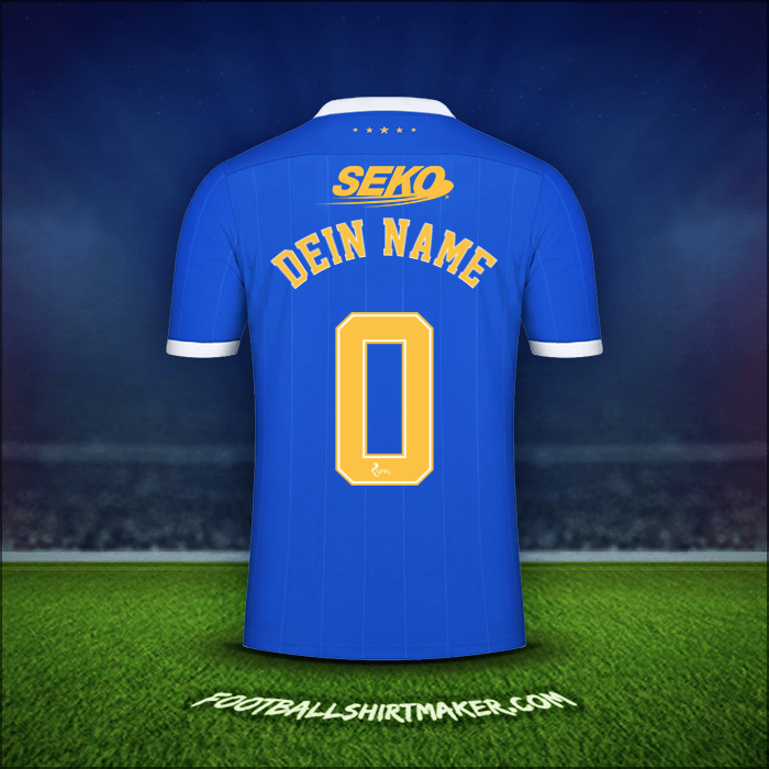 Trikot Rangers FC 2021/2022 -  dein name - 0