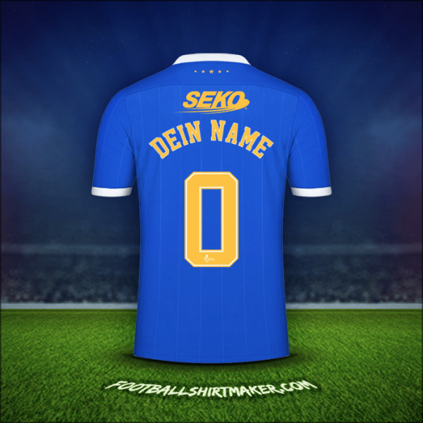 Trikot Rangers FC 2021/2022 -  dein name - 0