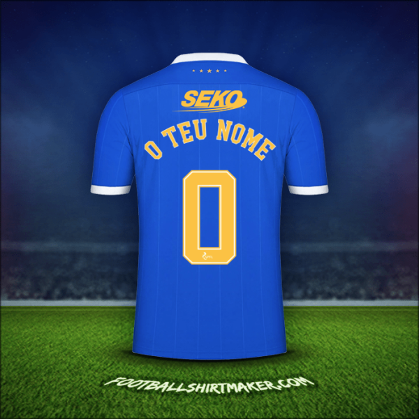 Camisola Rangers FC 2021/2022 -  o teu nome - 0