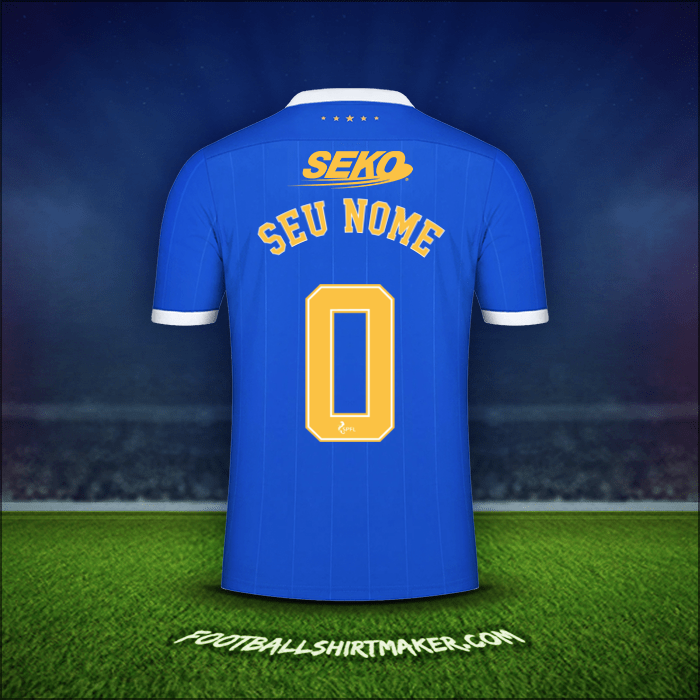 Camisa Rangers FC 2021/2022 -  seu nome - 0