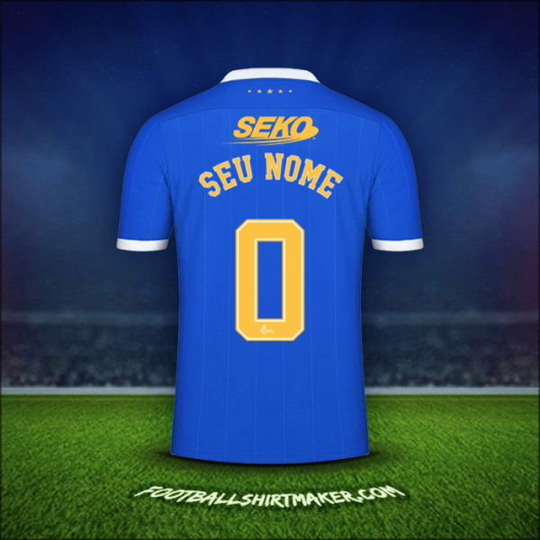 Camisa Rangers FC 2021/2022 -  seu nome - 0