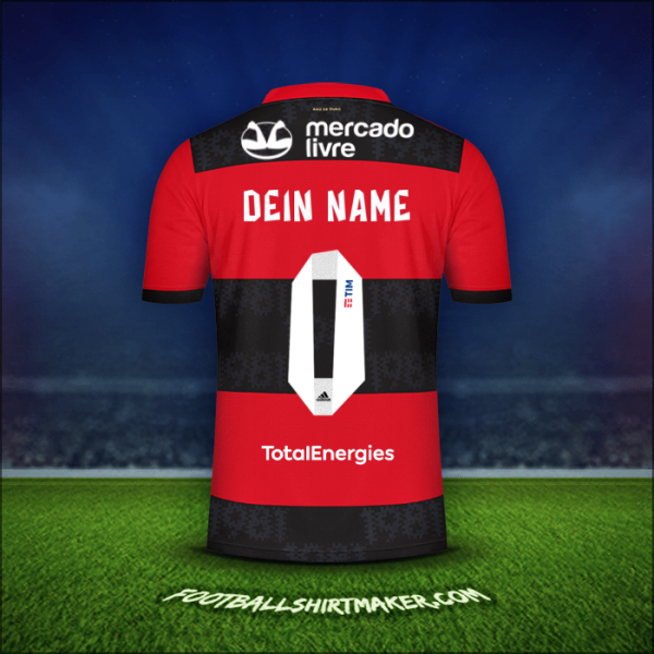 Trikot Flamengo 2021 -  dein name - 0