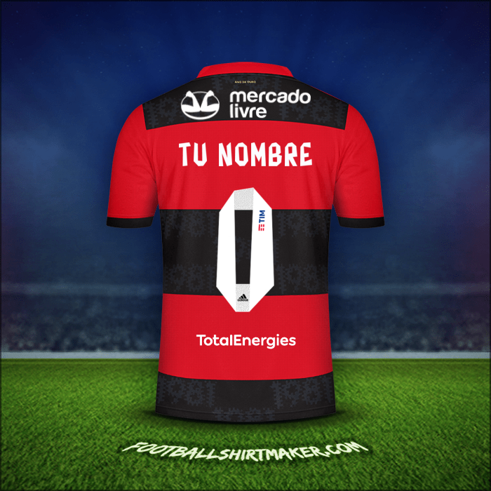 Camiseta Flamengo 2021 -  tu nombre - 0
