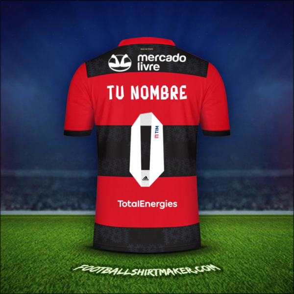 Camiseta Flamengo 2021 -  tu nombre - 0