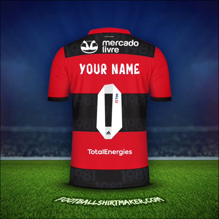 Jersey Flamengo 2021 -  your name - 0