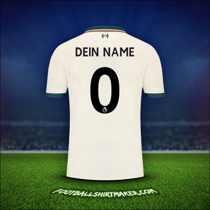 Trikot Liverpool FC 2021/2022 Auswärts -  dein name - 0