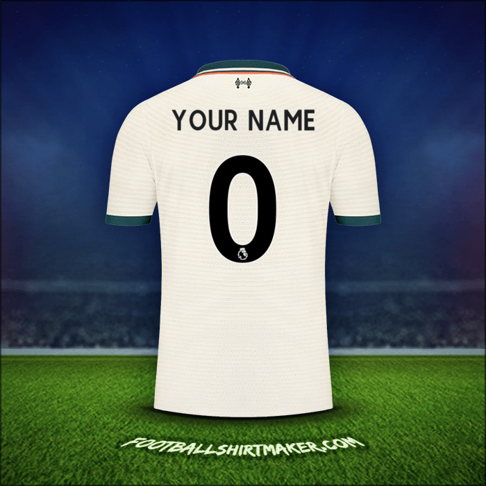 Jersey Liverpool FC 2021/2022 Away -  your name - 0