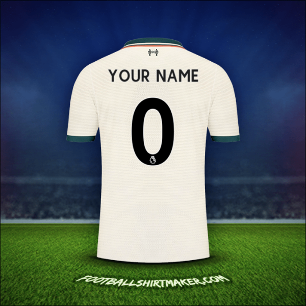 Shirt Liverpool FC 2021/2022 Away -  your name - 0