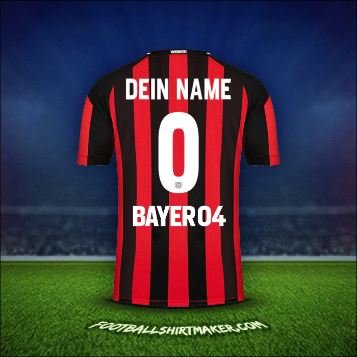 Trikot Bayer 04 Leverkusen 2021/2022 -  dein name - 0