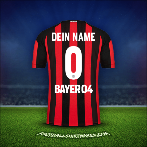 Trikot Bayer 04 Leverkusen 2021/2022 -  dein name - 0
