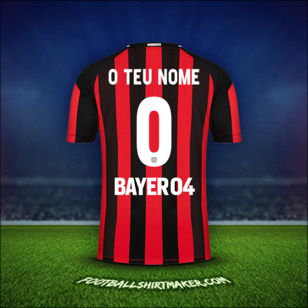 Camisola Bayer 04 Leverkusen 2021/2022 -  o teu nome - 0