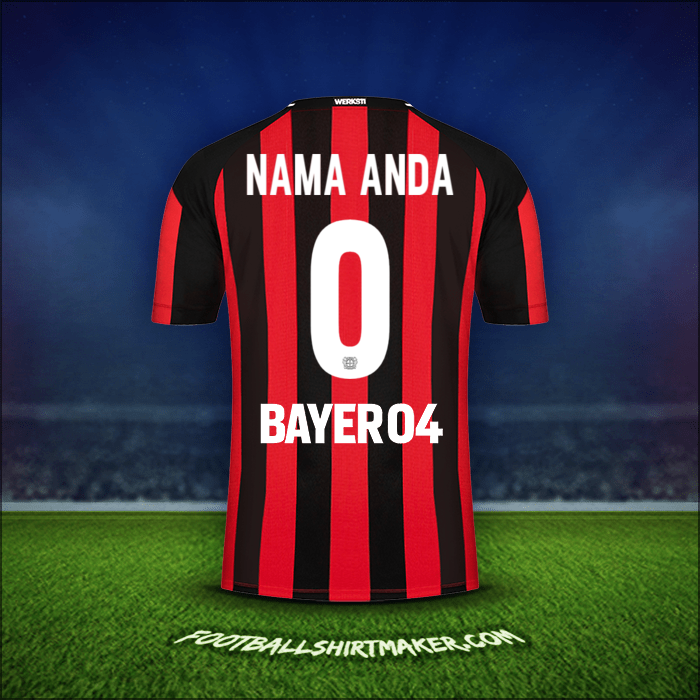 Jersey Bayer 04 Leverkusen 2021/2022 -  nama anda - 0