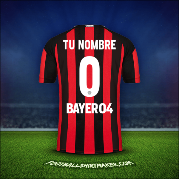 Jersey Bayer 04 Leverkusen 2021/2022 -  tu nombre - 0