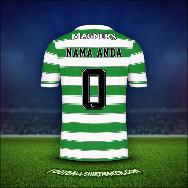 Jersey Celtic FC 2021/2022 -  nama anda - 0