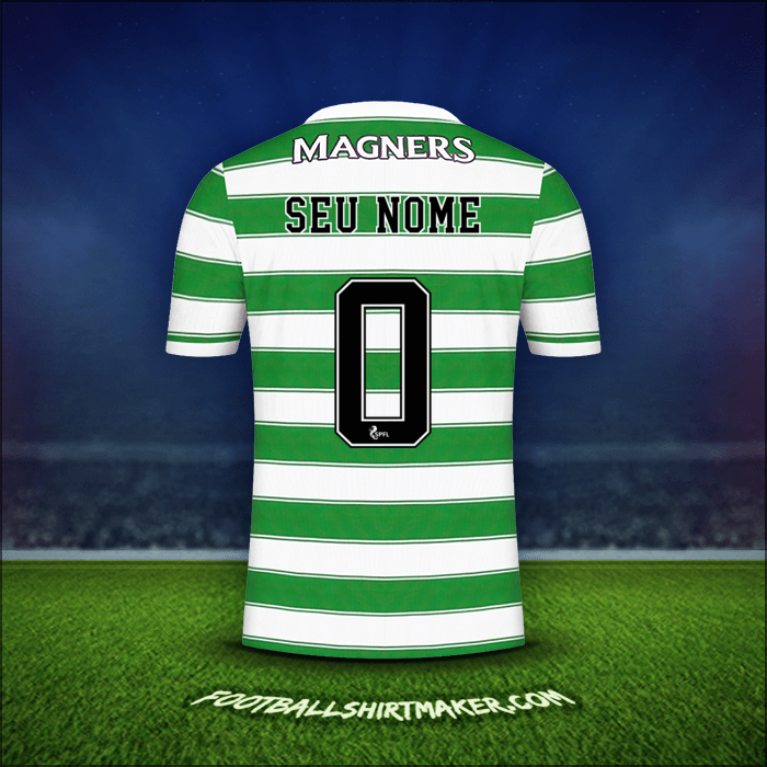 Camisa Celtic FC 2021/2022 -  seu nome - 0