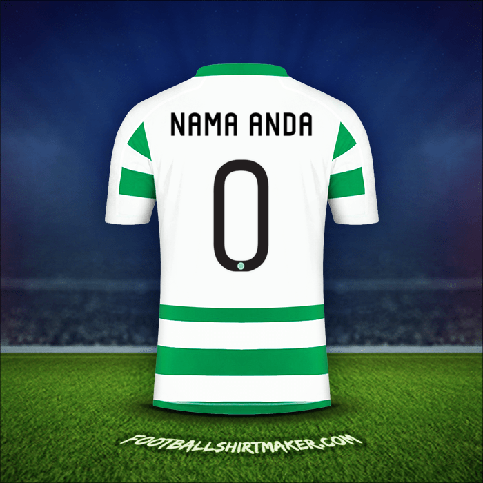 Jersey Celtic FC Cup 2019/20 -  nama anda - 0