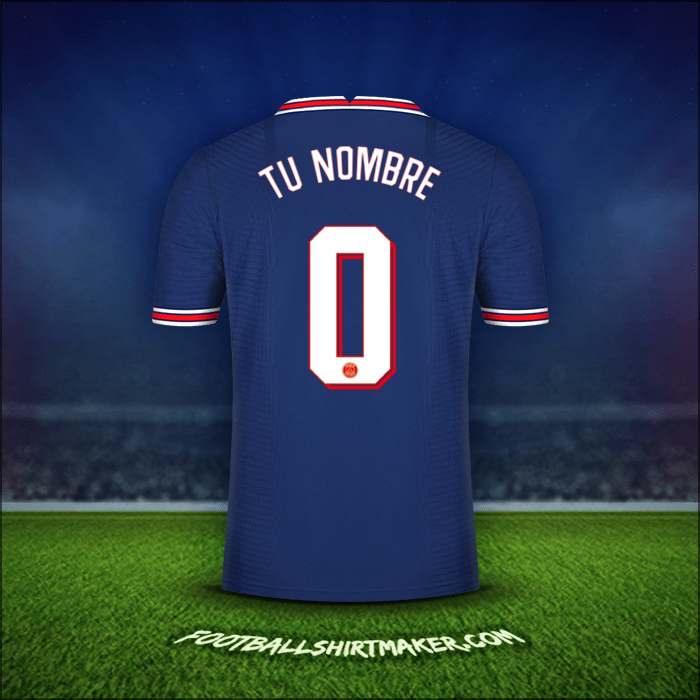 Camiseta Paris Saint Germain Cup 2021/2022 -  tu nombre - 0