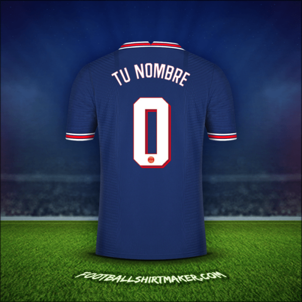 Camiseta Paris Saint Germain Cup 2021/2022 -  tu nombre - 0