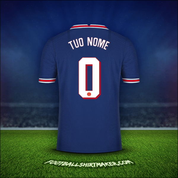 Maglia Paris Saint Germain Cup 2021/2022 -  tuo nome - 0