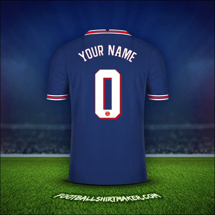 Jersey Paris Saint Germain Cup 2021/2022 -  your name - 0