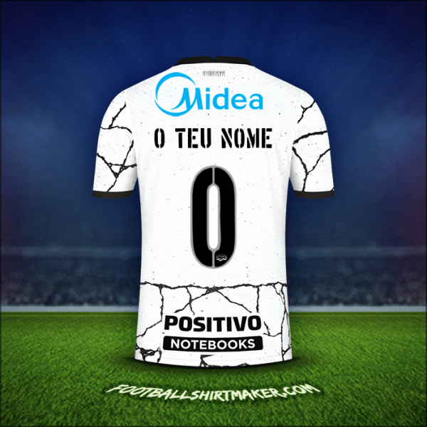 Camisola Corinthians 2021/2022 -  o teu nome - 0