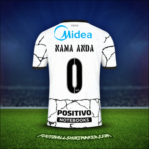 Jersey Corinthians 2021/2022 -  nama anda - 0
