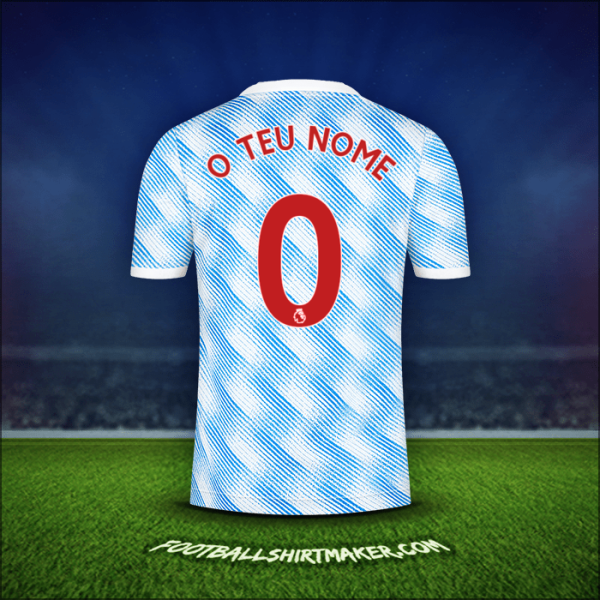 Camisola Manchester United 2021/2022 Alternativa -  o teu nome - 0