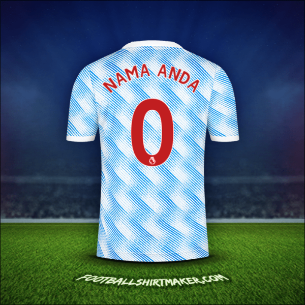 Jersey Manchester United 2021/2022 Alternatif -  nama anda - 0