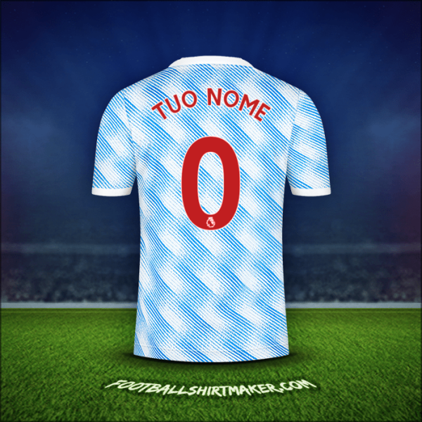 Maglia Manchester United 2021/2022 Seconda -  tuo nome - 0