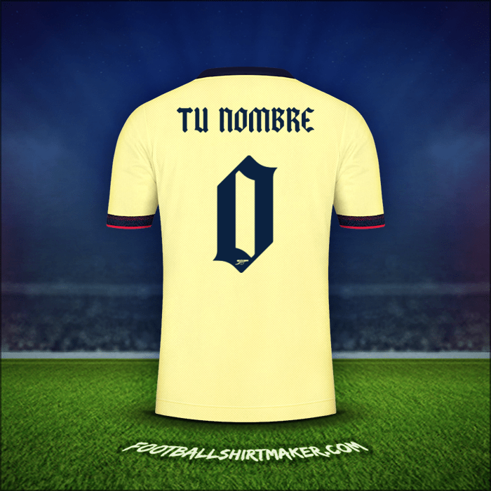 Jersey Arsenal Cup 2021/2022 Visita -  tu nombre - 0