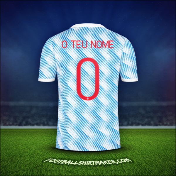 Camisola Manchester United Cup 2021/2022 Alternativa -  o teu nome - 0