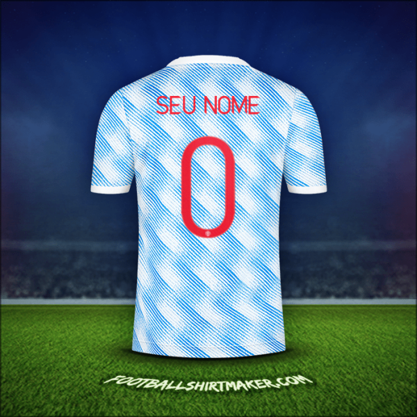 Camisa Manchester United Cup 2021/2022 Alternativa -  seu nome - 0