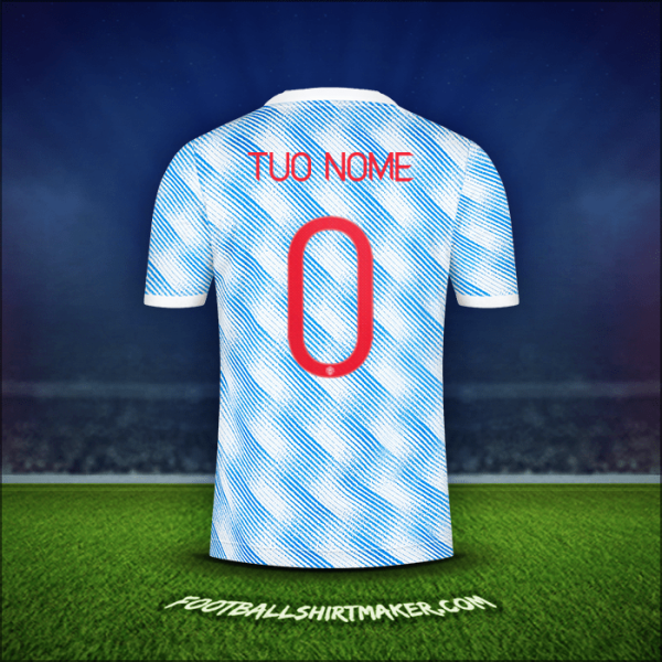 Maglia Manchester United Cup 2021/2022 Seconda -  tuo nome - 0