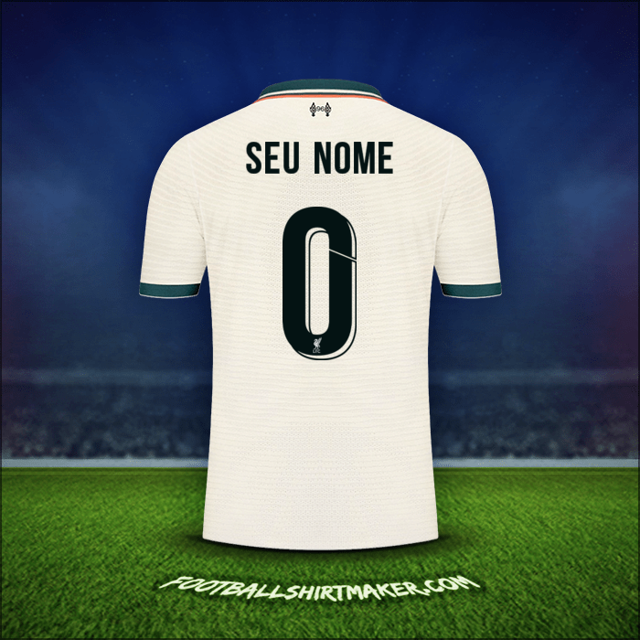 Camisa Liverpool FC Cup 2021/2022 Alternativa -  seu nome - 0
