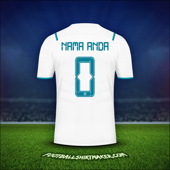 Jersey Manchester City Cup 2021/2022 Alternatif -  nama anda - 0