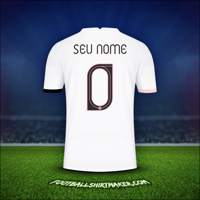 Camisa Paris Saint Germain Cup 2021/2022 Alternativa -  seu nome - 0