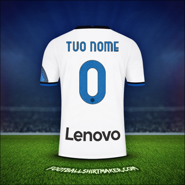 Maglia Inter 2021/2022 Seconda -  tuo nome - 0