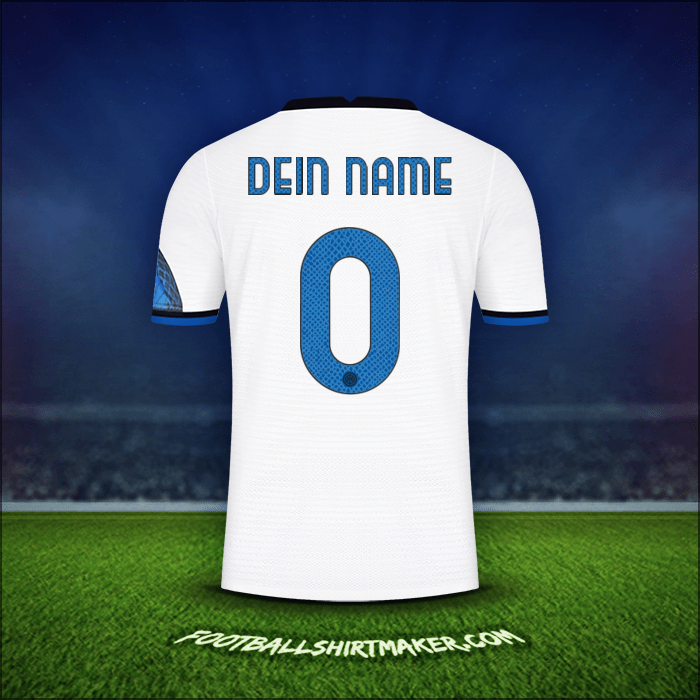 Trikot Inter Cup 2021/2022 Auswärts -  dein name - 0