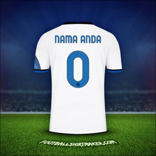 Jersey Inter Cup 2021/2022 Alternatif -  nama anda - 0