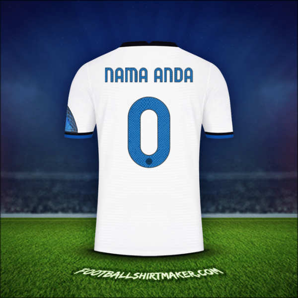 Jersey Inter Cup 2021/2022 Alternatif -  nama anda - 0