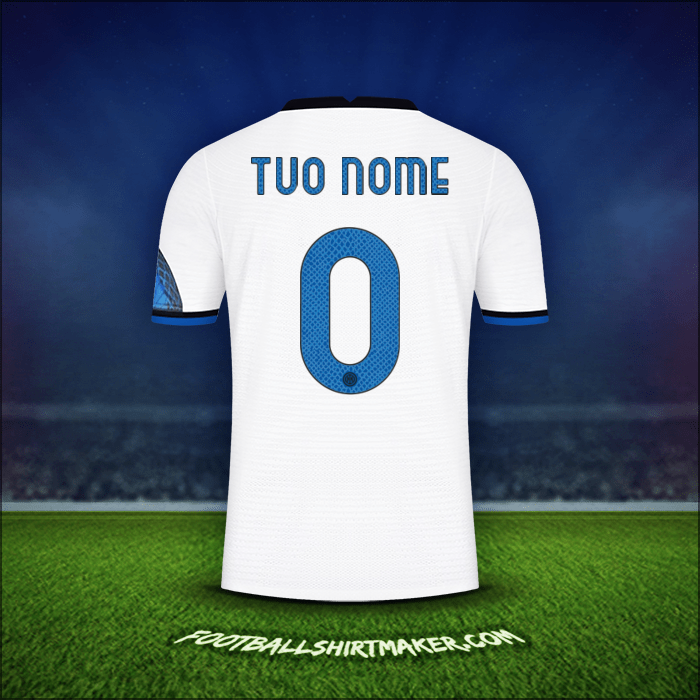 Maglia Inter Cup 2021/2022 Seconda -  tuo nome - 0