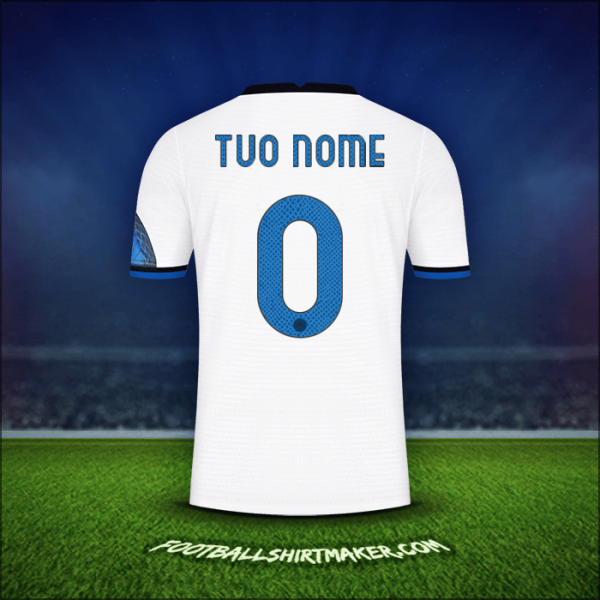 Maglia Inter Cup 2021/2022 Seconda -  tuo nome - 0