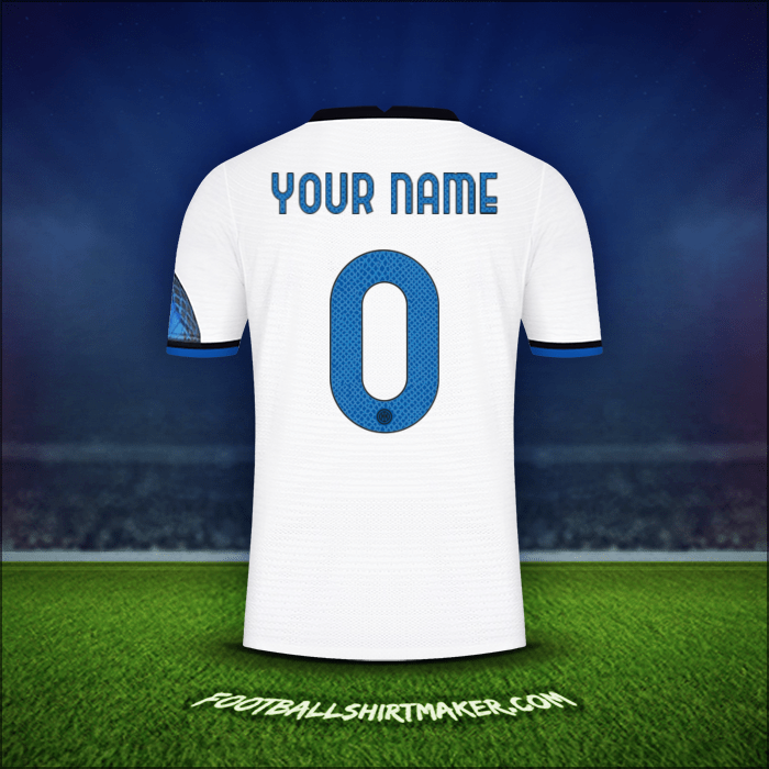 Shirt Inter Cup 2021/2022 Away -  your name - 0
